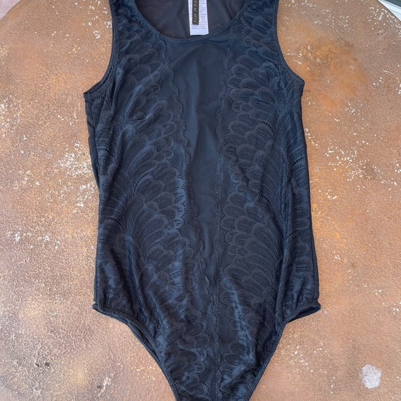 new mix lace mesh bodysuit sz xs - Picture 1 of 5